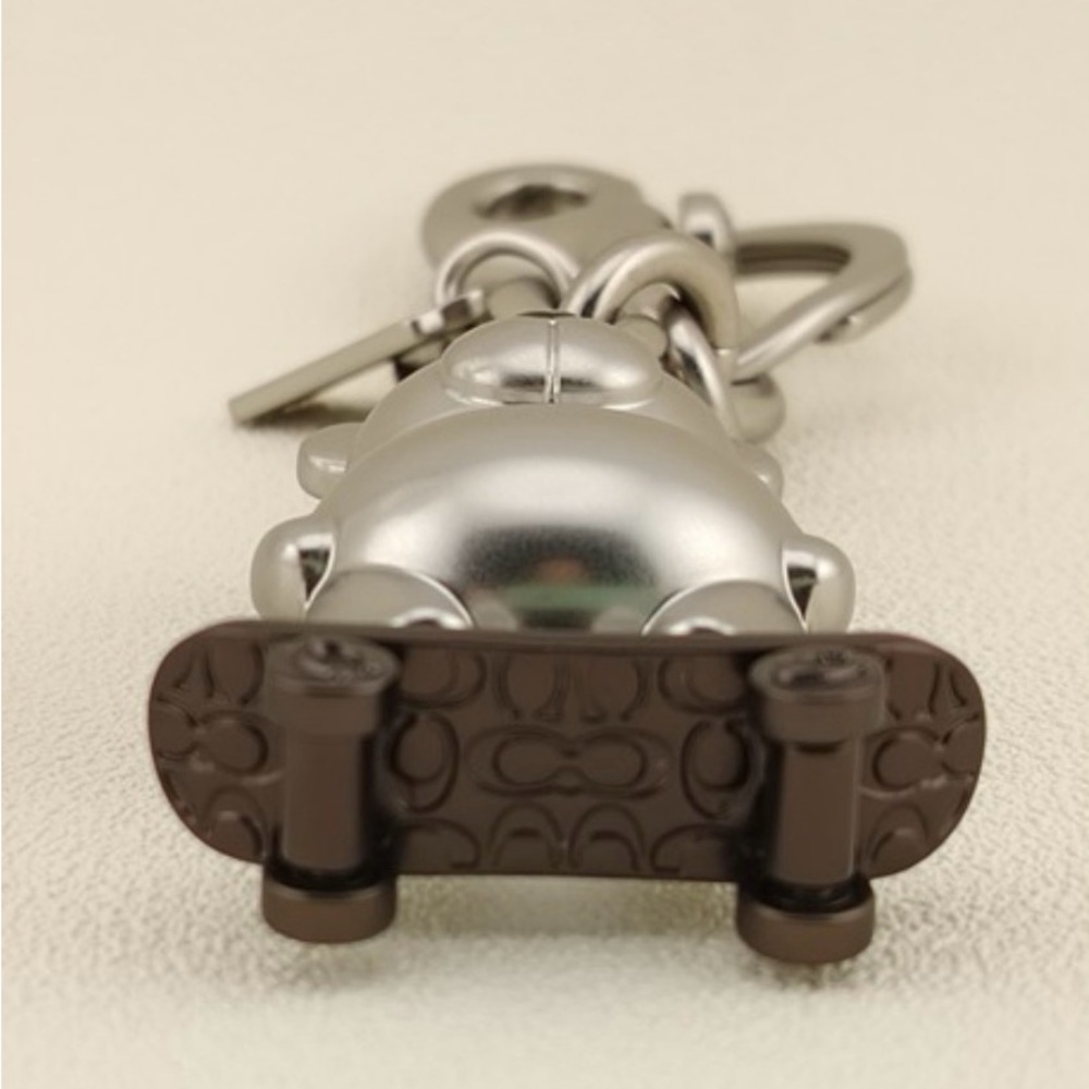 Coach Skateboard Bear Bag Charm - Picture 7 of 11